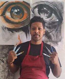 ​Artista cabo-verdiano Aires Costa Melo seleccionado para edição especial da Sports Illustrated dedicada ao Mundial 2026