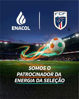 ​Enacol é patrocinadora da energia da Seleção Cabo-Verdiana de Futebol