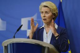 Von der Leyen pede protocolo europeu para responder a ataques de drones