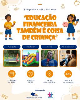 Banco de Cabo Verde Celebra Dia Mundial da Criança com Actividades de Educação Financeira