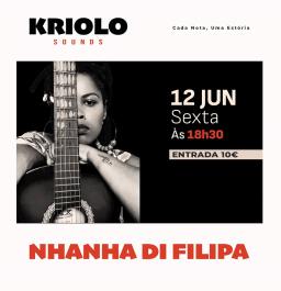​Nhanha di Filipa actua no Centro Cultural Cabo Verde, em Portugal