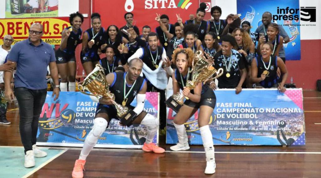Desporto/
Voleibol: Interclube da Praia sagra-se campeão nacional em masculino e feminino