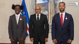 PR condecora David de Pina e Evelino Rodrigues após conquista olímpica histórica