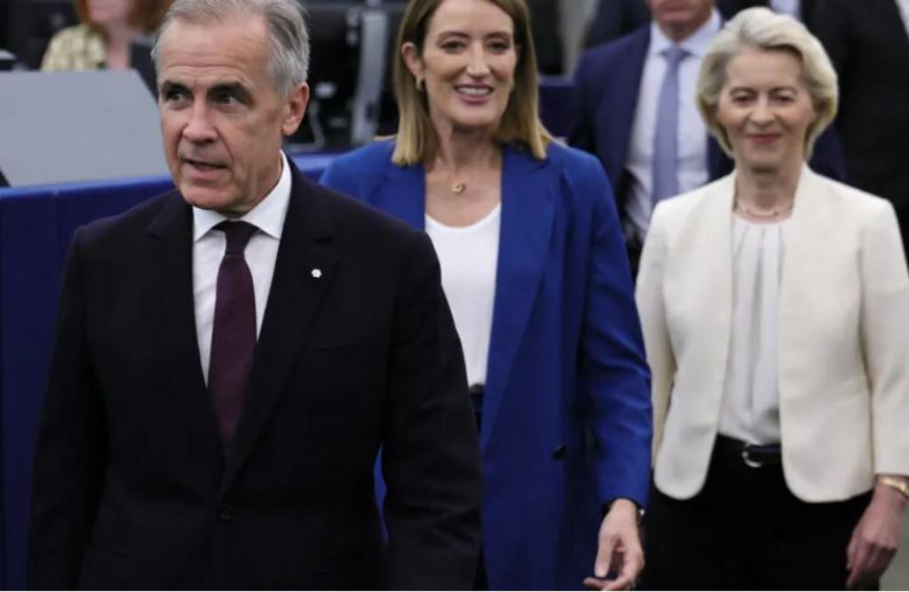 Mundo/
Trump ameaça UE com tarifas se admitir Canadá como membro associado