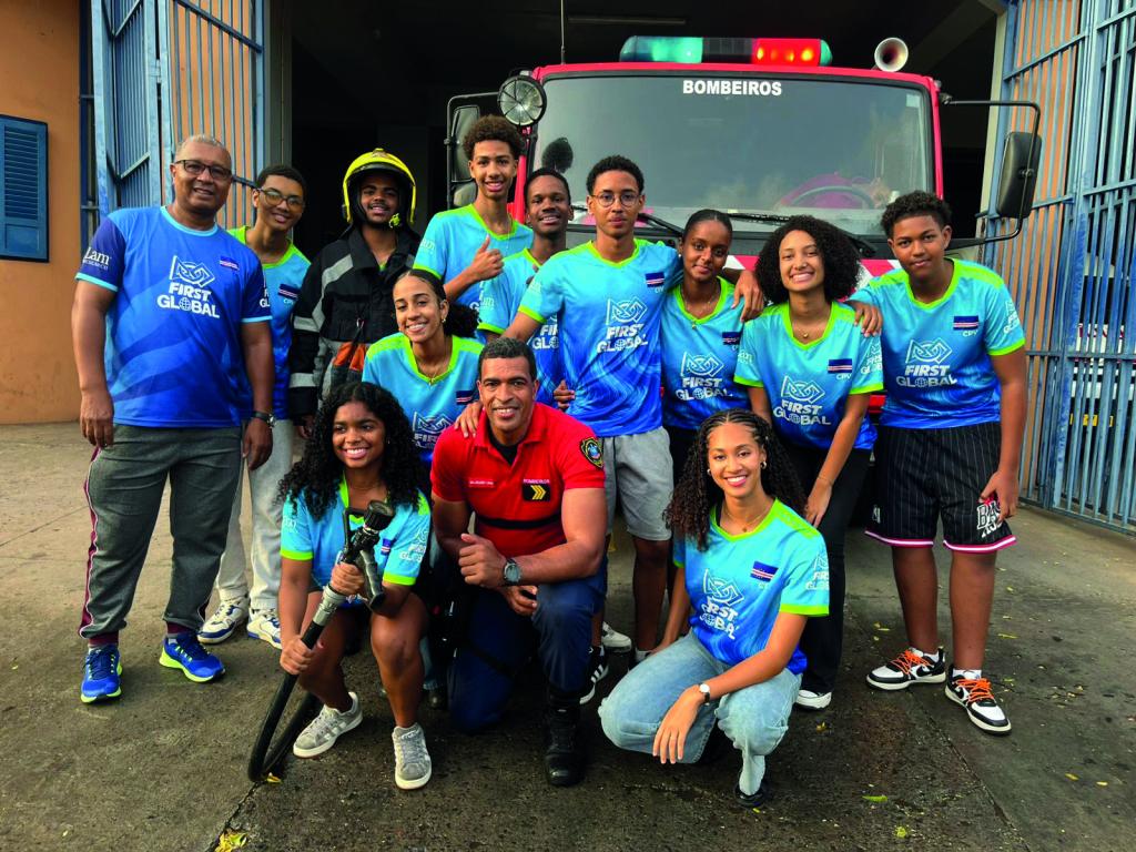 Eitec/
Robô construído em São Vicente leva Cabo Verde a mais um FIRST Global Challenge