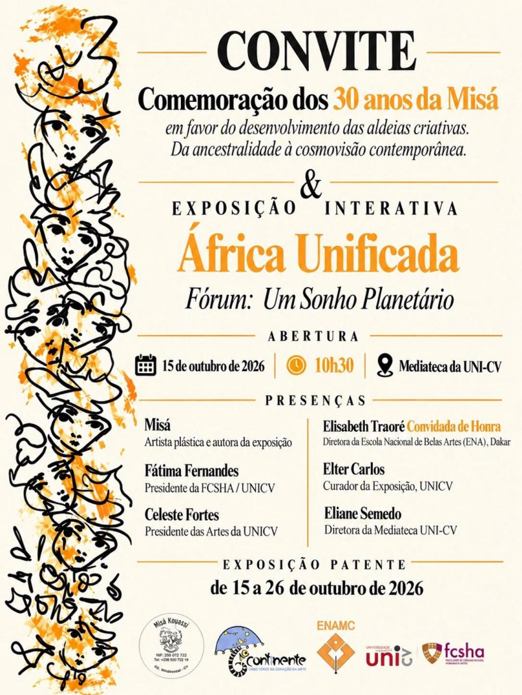 Cultura/
​Misá apresenta exposição interativa “África Unificada” na Praia