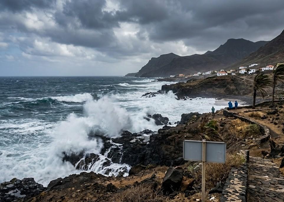 INMG alerta para vento forte e mar agitado nos próximos dias
