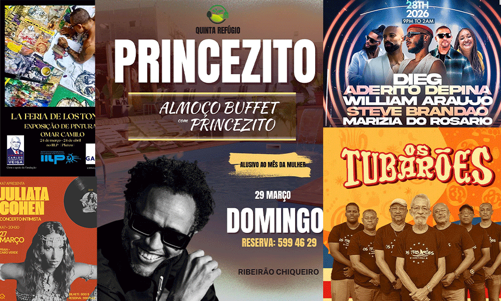 Agenda cultural de 27 de Março a 02 de Abril