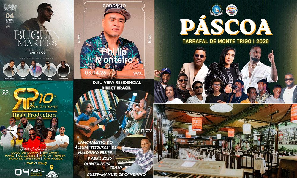 Agenda cultural de 03 de Abril a 09 de Abril