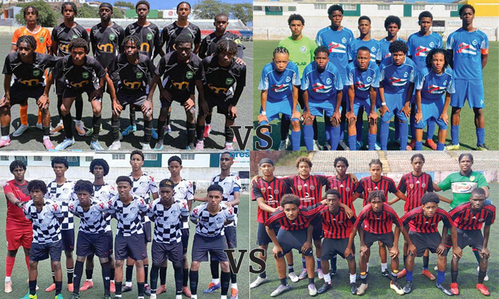 Futebol/Nacional Sub 17: Escola Vitória vs Bola pra Frente e Batuque vs EPIF jogam hoje as meias-finais