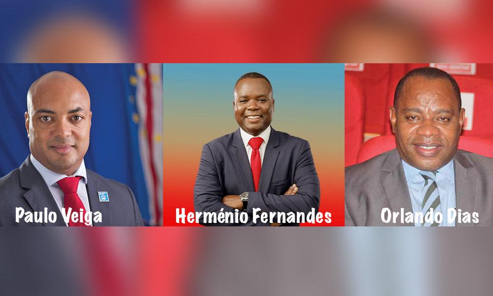 Disputa aberta no MpD para suceder Ulisses: Paulo Veiga, Herménio Fernandes e Orlando Dias na corrida