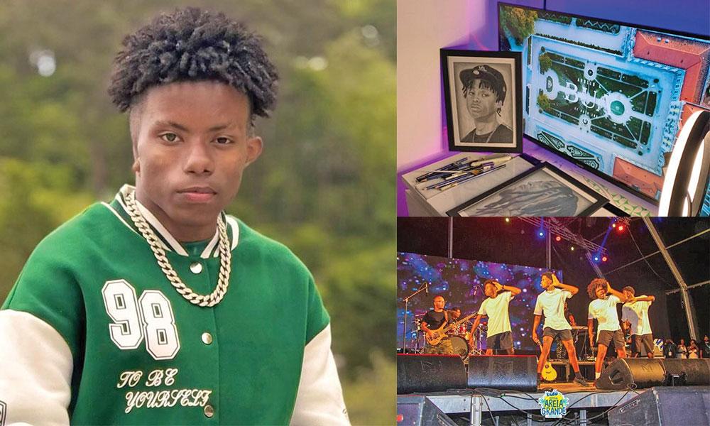 Rapazinho Djarmay leva arte e dança além das fronteiras
