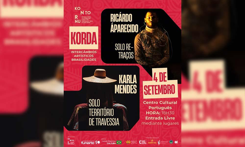 Praia: Projeto KORDA promove apresentações de dança contemporânea brasileira no Centro Cultural Português