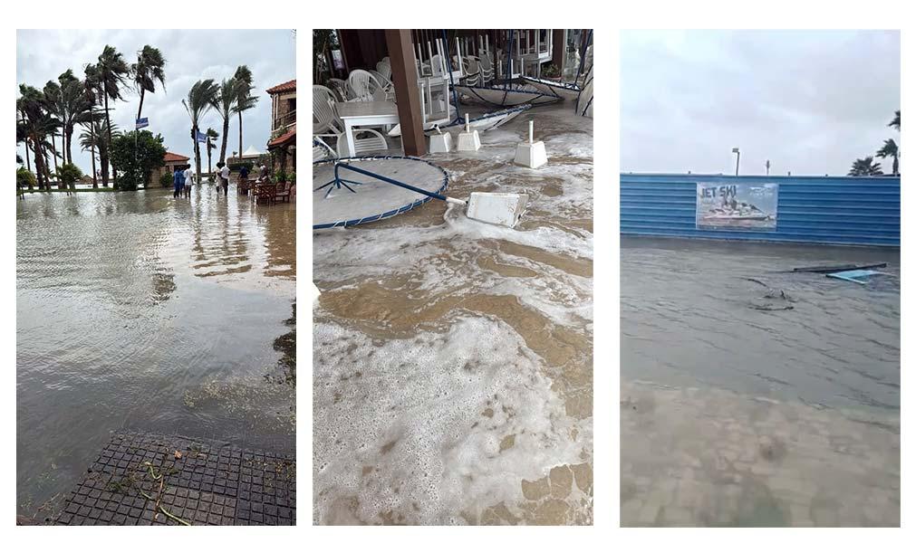 Mau tempo/Sal: Santa Maria devastada pela força das águas
