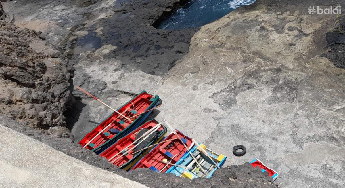 Interditada saída para o mar de pequenas embarcações devido ao estado do tempo