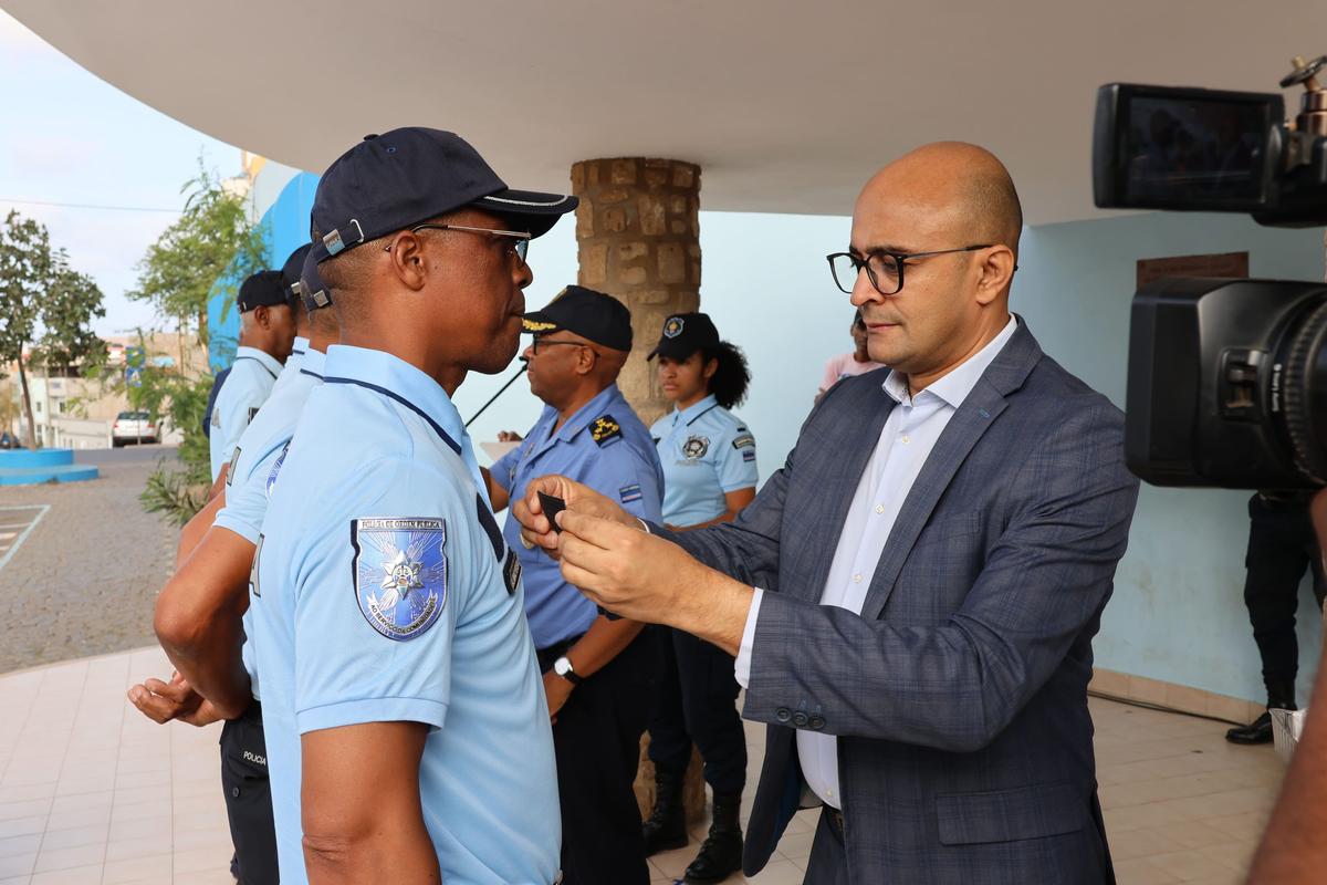 Cerimónia de Acolhimento dos Novos Agentes da Polícia no Sal