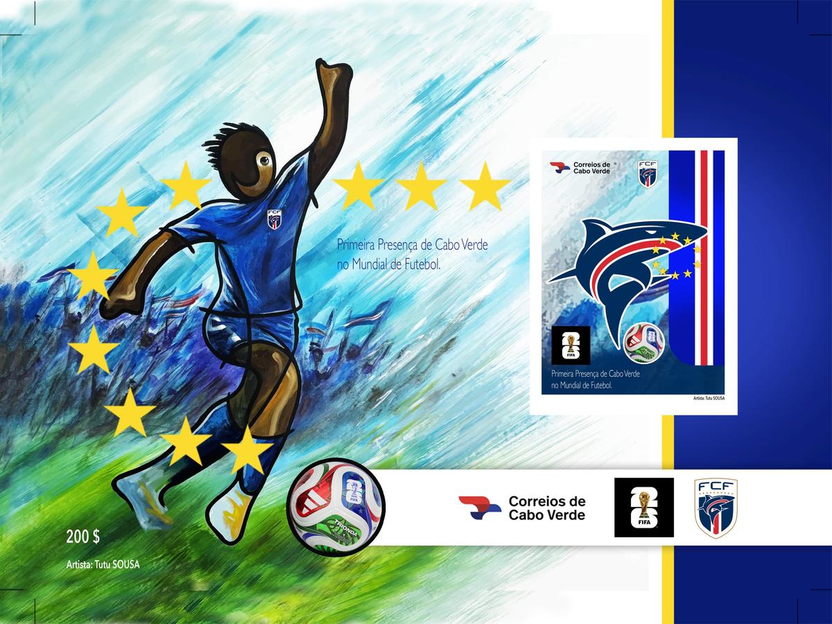 Sessão solene marca lançamento de emissão filatélica comemorativa da “Primeira Presença de Cabo Verde no Mundial de Futebol”