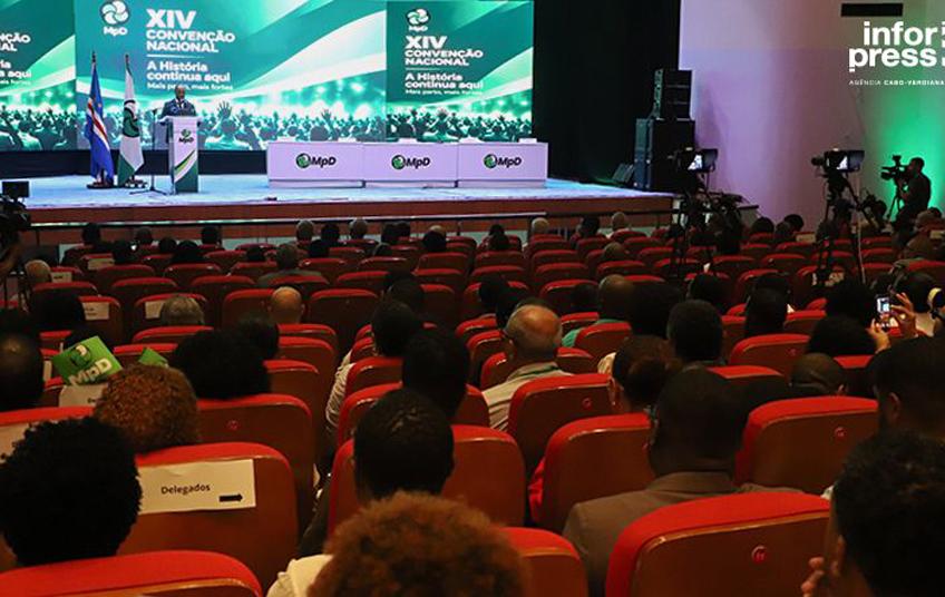 MpD/XIV Convenção Nacional : Paulo Veiga defende recuperação da confiança dos cidadãos e maior participação dos militantes