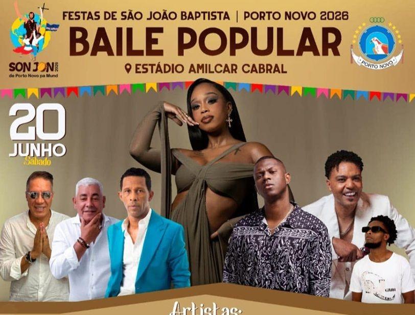Son Jon Porto Novo: 1º Dia do Baile Popular com Grandes Nomes da Música
