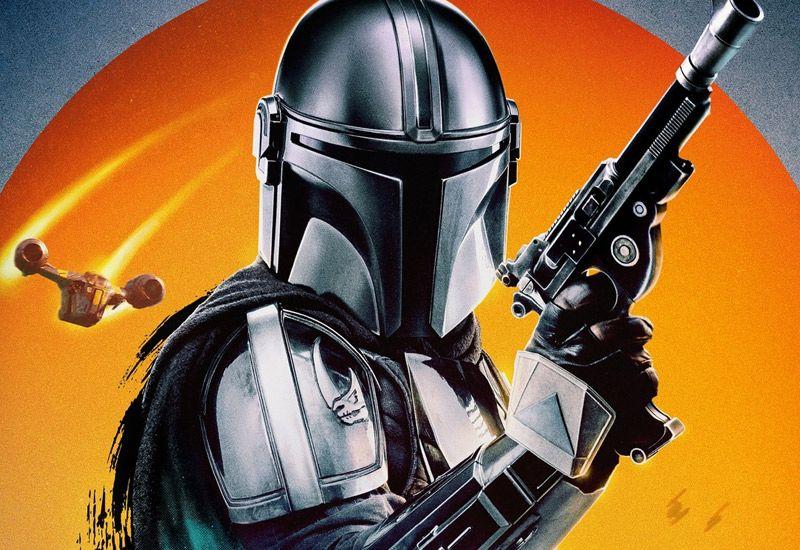 Filme "Star Wars The Mandalorian e Grogu", no Cine Praia