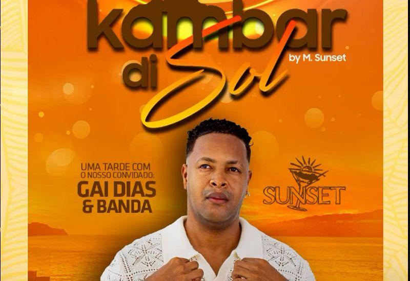 "Kambar di Sol" com Gai Dias & Banda, no M.Sunset