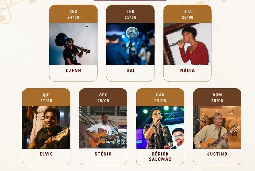 Agenda Semanal Música ao Vivo, na Taverna