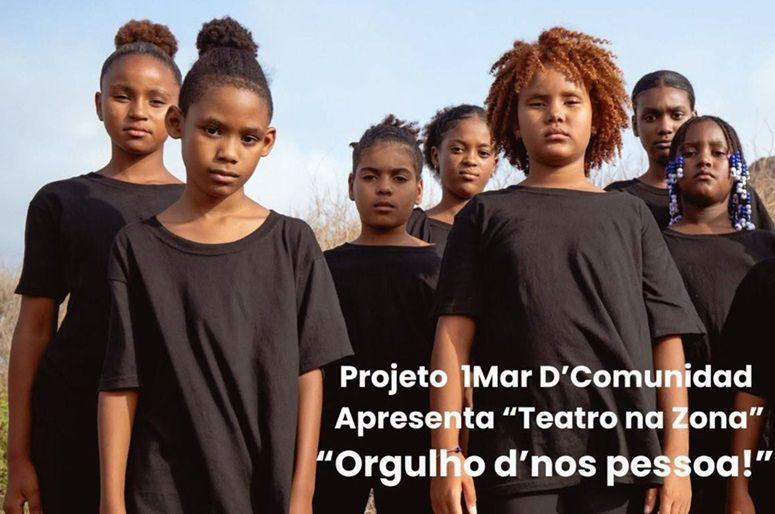 Projeto 1Mar D´Comunidad Apresenta 'Teatro na Zona' no Mindelo