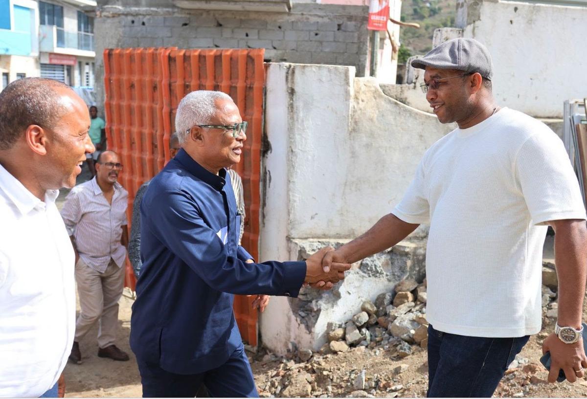 Presidente de Cabo Verde destaca segurança e saúde em São Salvador do Mundo