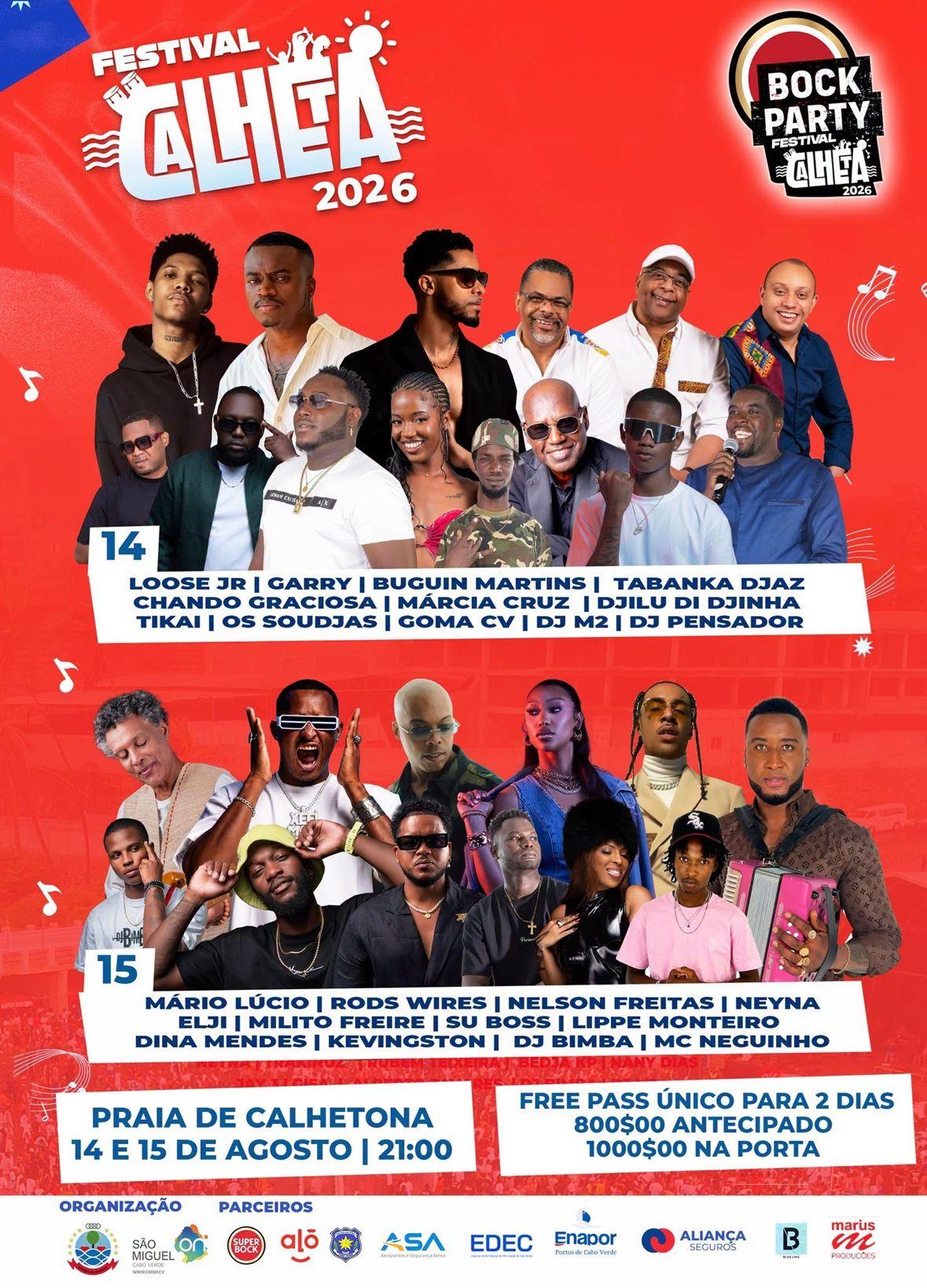 Cabo Verde: 24.ª edição do Calheta Festival realiza-se este fim de semana