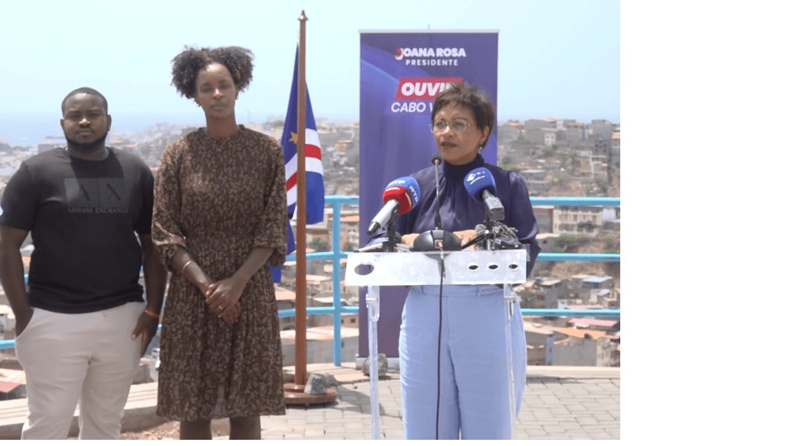 Cabo Verde: Joana Rosa anuncia em Alto Safende validação da candidatura à Presidência da República