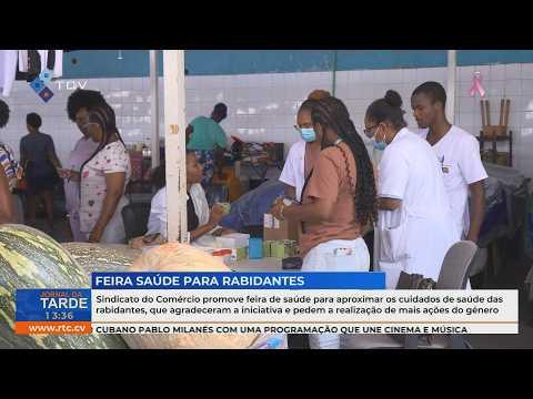 Sindicato do Comércio promove feira de saúde para rabidantes, que pedem mais iniciativas do género.
