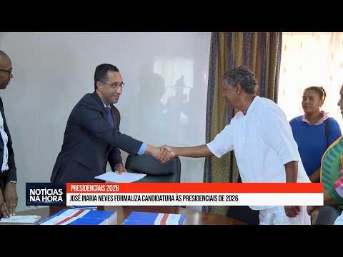 José Maria Neves formaliza candidatura às Presidenciais de 2026.