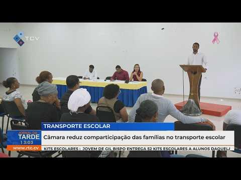 Câmara reduz comparticipação das famílias no transporte escolar