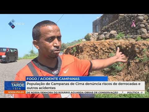 População de Campanas de Cima denúncia riscos de derrocadas e outros acidentes