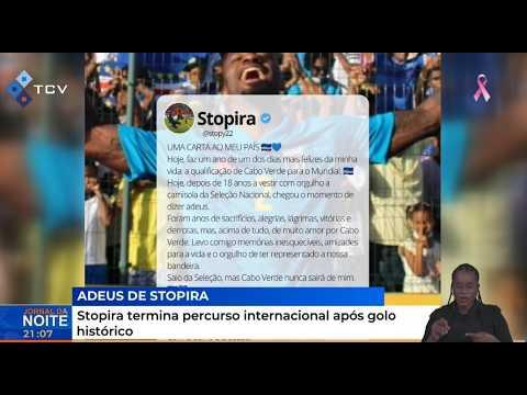 Stopira termina percurso internacional após golo histórico