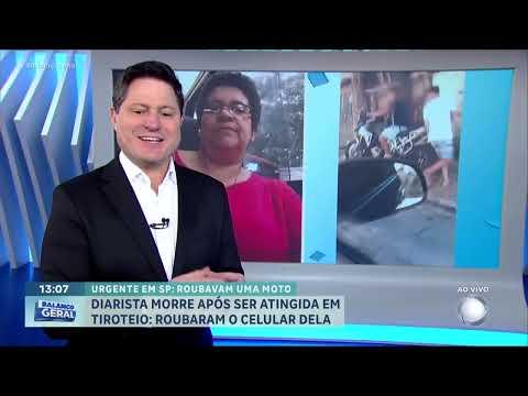 Diarista morre em tiroteio entre policial e assaltantes em SP