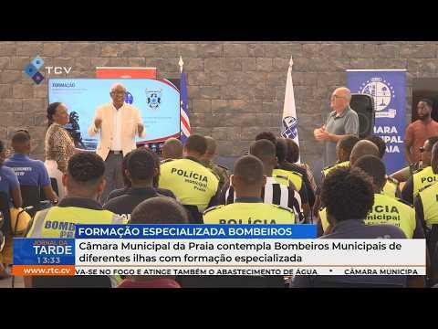 Câmara Municipal da Praia forma bombeiros municipais de diferentes ilhas em áreas especializadas