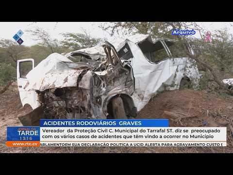 Vereador da Proteção Civil do Tarrafal de Santiago preocupado com os acidentes no município