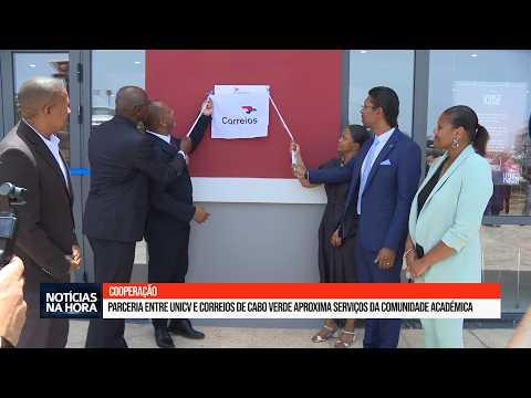 Parceria entre UNICV e Correios de Cabo Verde aproxima serviços da comunidade académica.