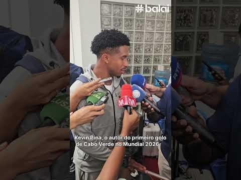 O jogador Kevin Pina disse que conseguiram mostrar ao mundo que merecem estar no Mundial da FIFA