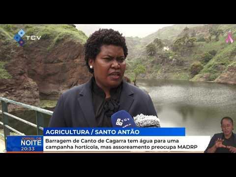 Barragem de Canto de Cagarra tem água para uma campanha hortícola, mas assoreamento preocupa MADRP