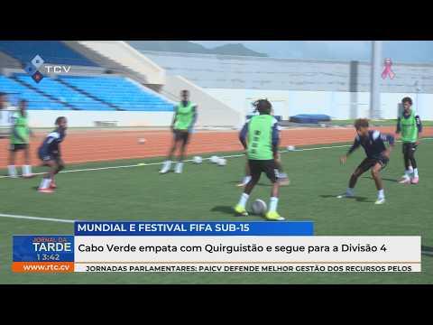 Cabo Verde empata com Quirguistão e segue para a Divisão 4