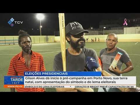 Gilson Alves dá início à pré-campanha em Porto Novo com apresentação do símbolo e do lema eleitorais