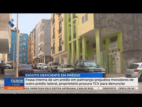 Fossa de prédio em Palmarejo prejudica moradores de edifício vizinho; proprietário denuncia à TCV