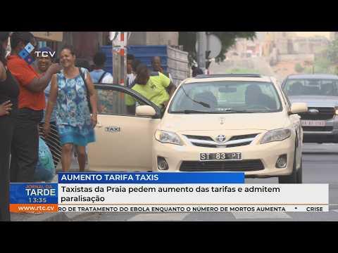 Taxistas da Praia pedem aumento das tarifas e admitem paralisação