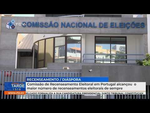 Comissão de Recenseamento Eleitoral em Portugal atinge o maior número de recenseamentos eleitorais