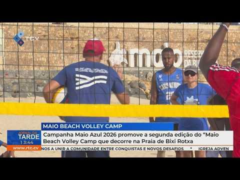 Campanha Maio Azul 2026 promove 2ª edição do “Maio Beach Volley Camp” na Praia de Bixi Rotxa