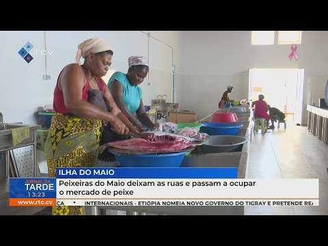 Peixeiras da cidade do Porto Inglês deixam as ruas e passam a ocupar o mercado de peixe