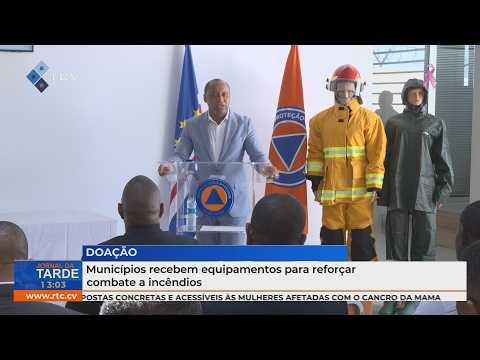 Municípios recebem equipamentos para reforçar combate a incêndios