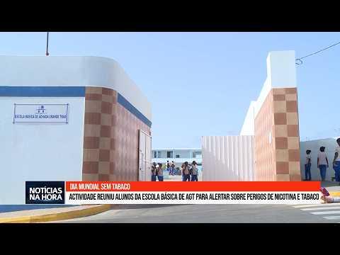Actividade reuniu alunos da Escola Básica de AGT para alertar sobre os perigos de Nicotina e Tabaco.